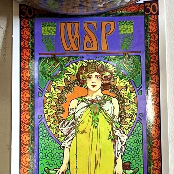 MINT/NM Widespread Panic 30th Anniversary Art Handbill Signed Bob Masse, 7” x 3” - Picture 3 of 4